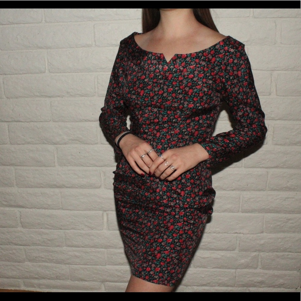 Vintage Paris blues dress